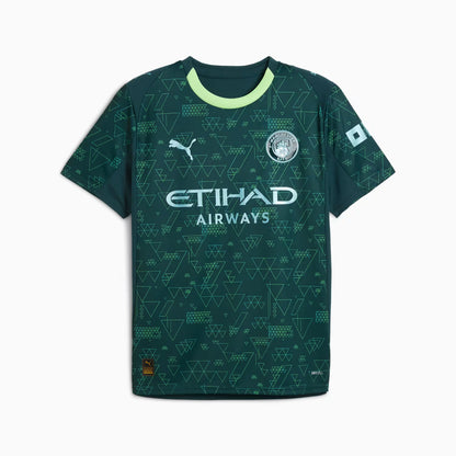 Manchester City 25/26 Men's Fourth Jersey Short Sleeve Shirt