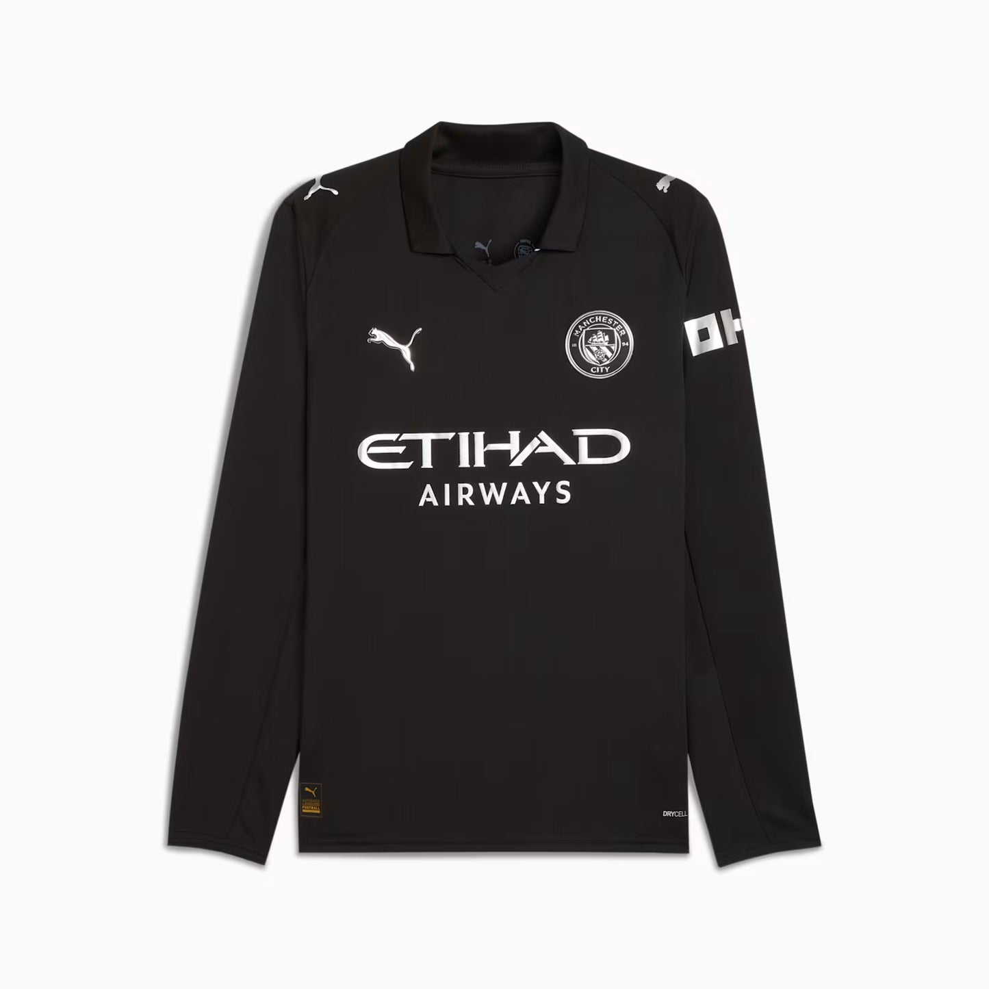Manchester City 25/26 Men's Long Sleeve Away Jersey Shirt
