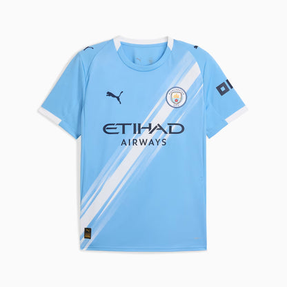 Manchester City 25/26 Men's Home Short Sleeve Jersey Shirt