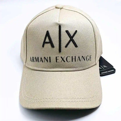 AX Armani Exchange Cap In Beige Colour