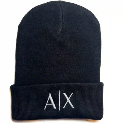 AX Armani Exchange Winter Hat Beanie In Back