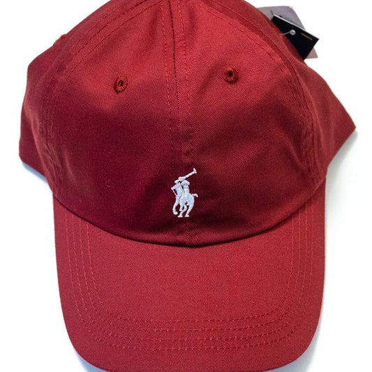 Ralph Lauren Unisex Cap In Burgundy Colour