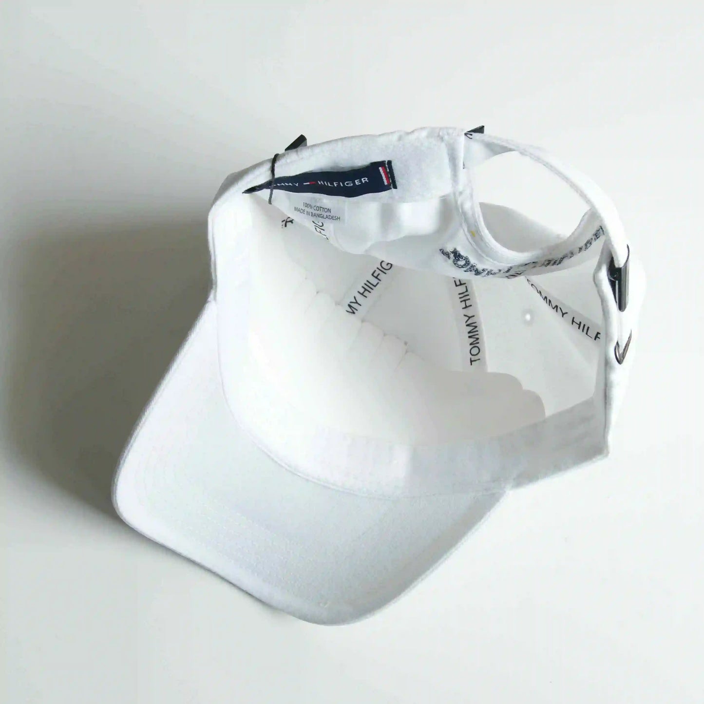 Tommy Hilfiger Unisex Baseball White Cotton Cap