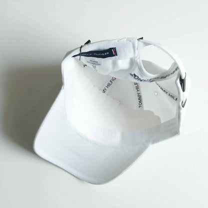 Tommy Hilfiger Unisex Baseball White Cotton Cap