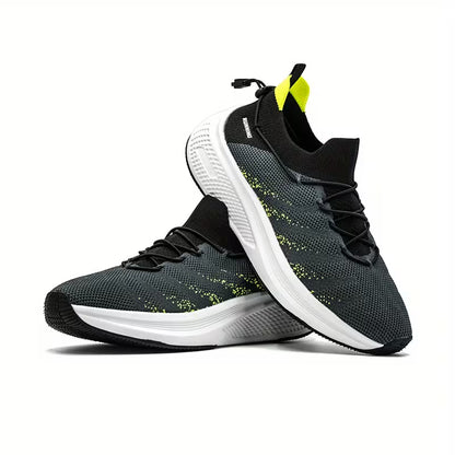 Men's Breathable Lightweight All Season Gym Running Sneaker Casual Comfortable Trainers
