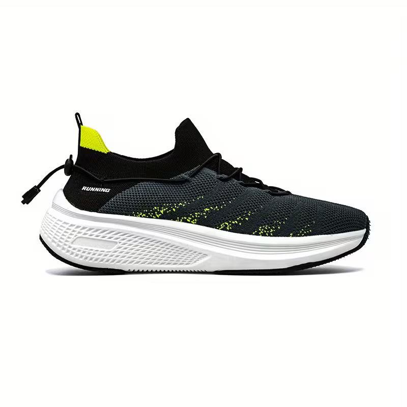 Men's Breathable Lightweight All Season Gym Running Sneaker Casual Comfortable Trainers