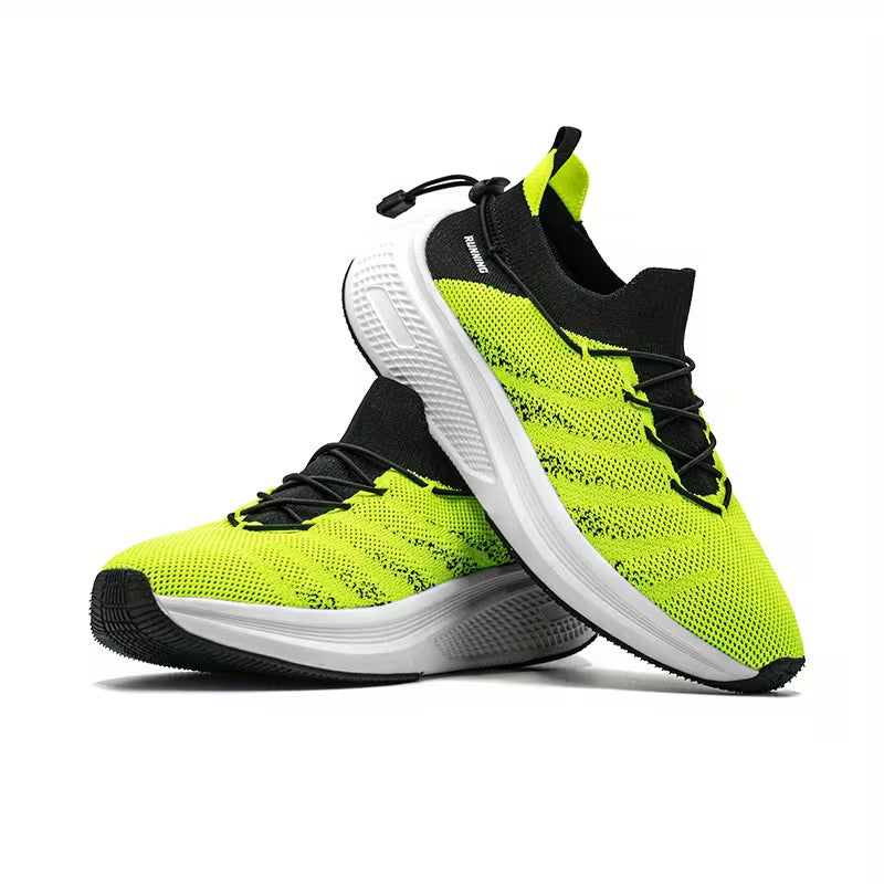 Men's Breathable Lightweight All Season Gym Running Sneaker Casual Comfortable Trainers