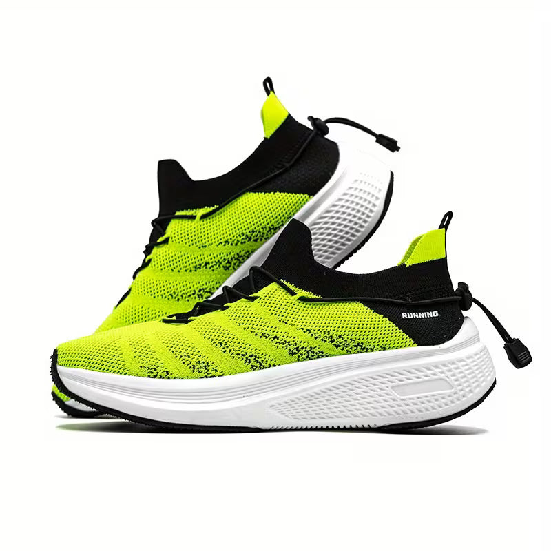 Men's Breathable Lightweight All Season Gym Running Sneaker Casual Comfortable Trainers