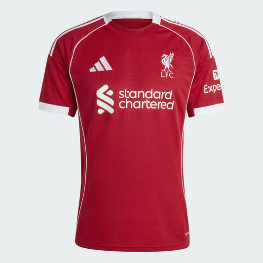 Liverpool FC 2025 2026 Men's Short Sleeve Shirt Jersey
