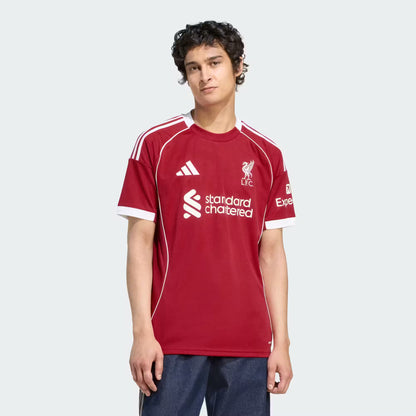 Liverpool FC 2025 2026 Men's Short Sleeve Shirt Jersey