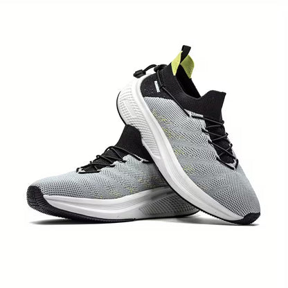 Men's Breathable Lightweight All Season Gym Running Sneaker Casual Comfortable Trainers