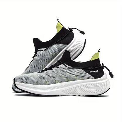 Men's Breathable Lightweight All Season Gym Running Sneaker Casual Comfortable Trainers