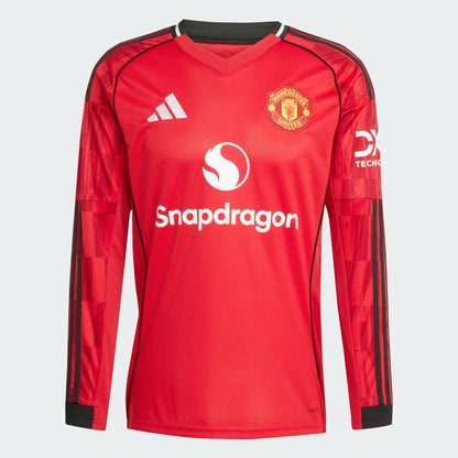 Manchester United 2025/2026 Long Sleeve Jersey