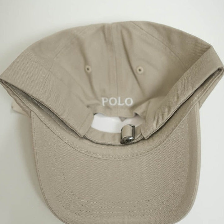 Ralph Lauren Unisex Cap In Off White Colour