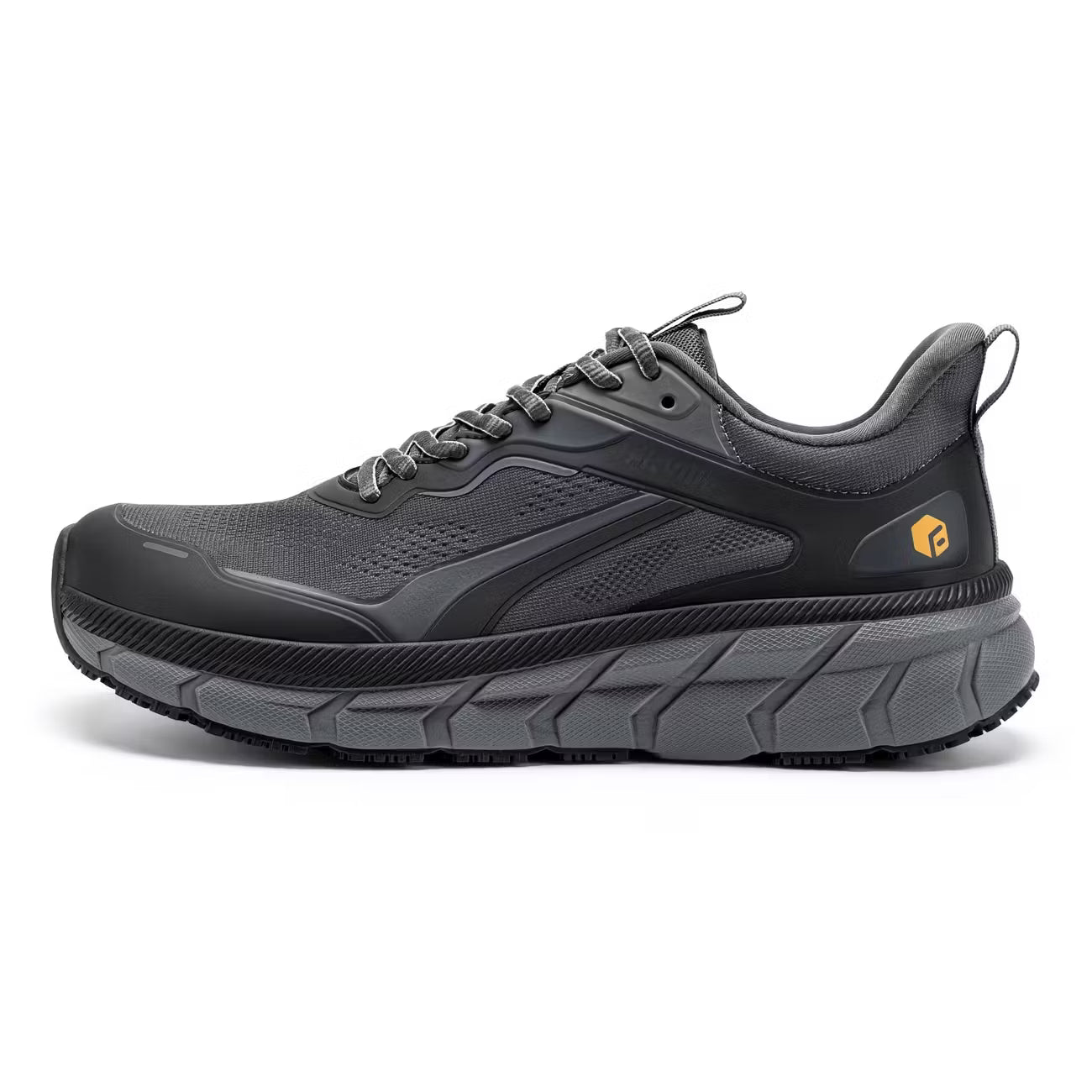Men's Wide Fit Sneaker Wide Toe Breathable Lightweight Walking Running Jogging Lace Up Exercise Gym All Season Trainers