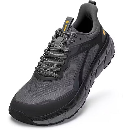 Men's Wide Fit Sneaker Wide Toe Breathable Lightweight Walking Running Jogging Lace Up Exercise Gym All Season Trainers