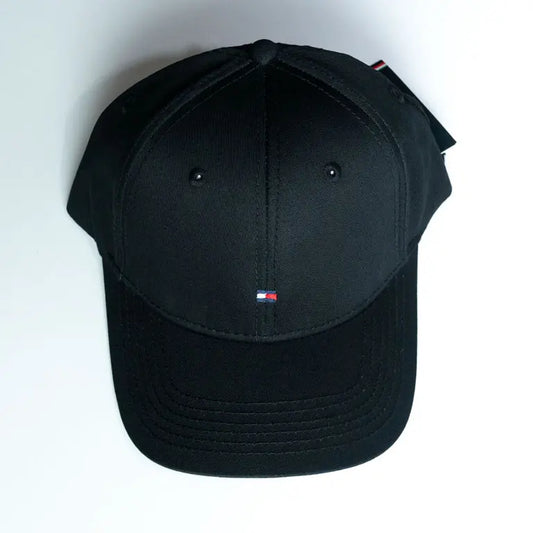 Tommy Hilfiger Unisex Baseball Cap In Black