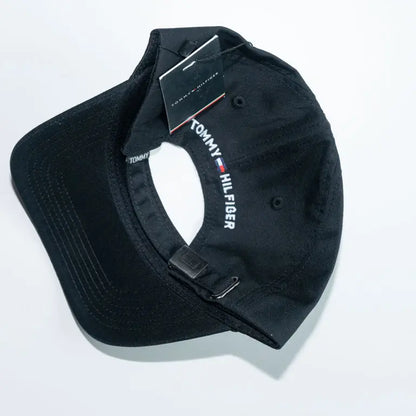 Tommy Hilfiger Unisex Baseball Cap In Black