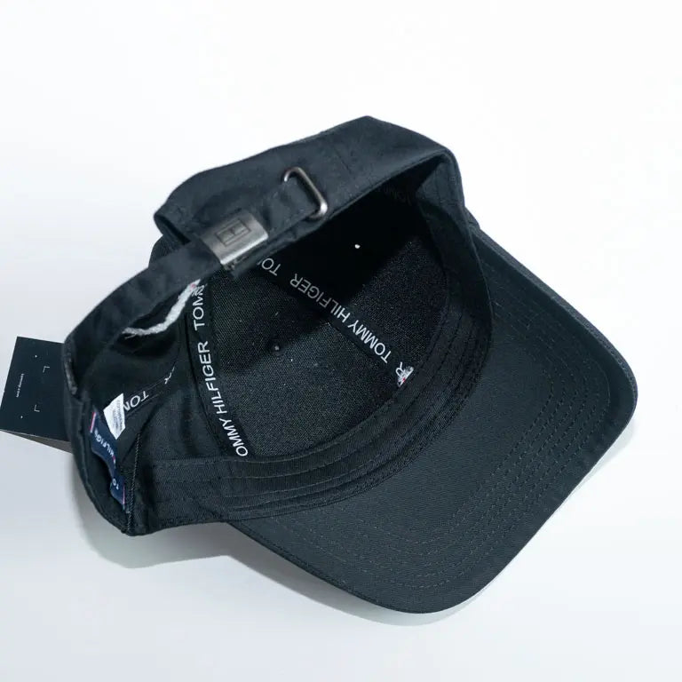 Tommy Hilfiger Unisex Baseball Cap In Black