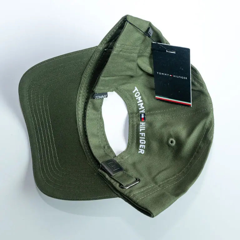 Tommy Hilfiger Unisex Baseball Olive Cap