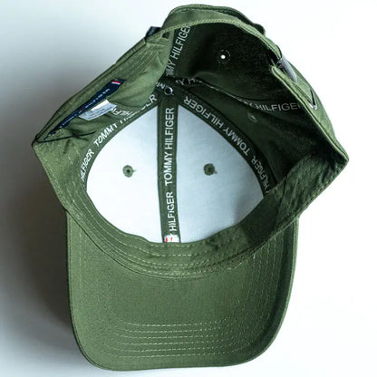 Tommy Hilfiger Unisex Baseball Olive Cap